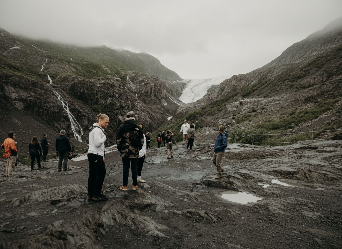 Scenic Kenai Peninsula landscape with spruce forests and mountain views near the lodge